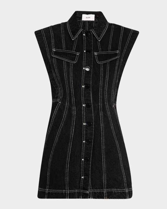 Eagleton Denim Mini Dress